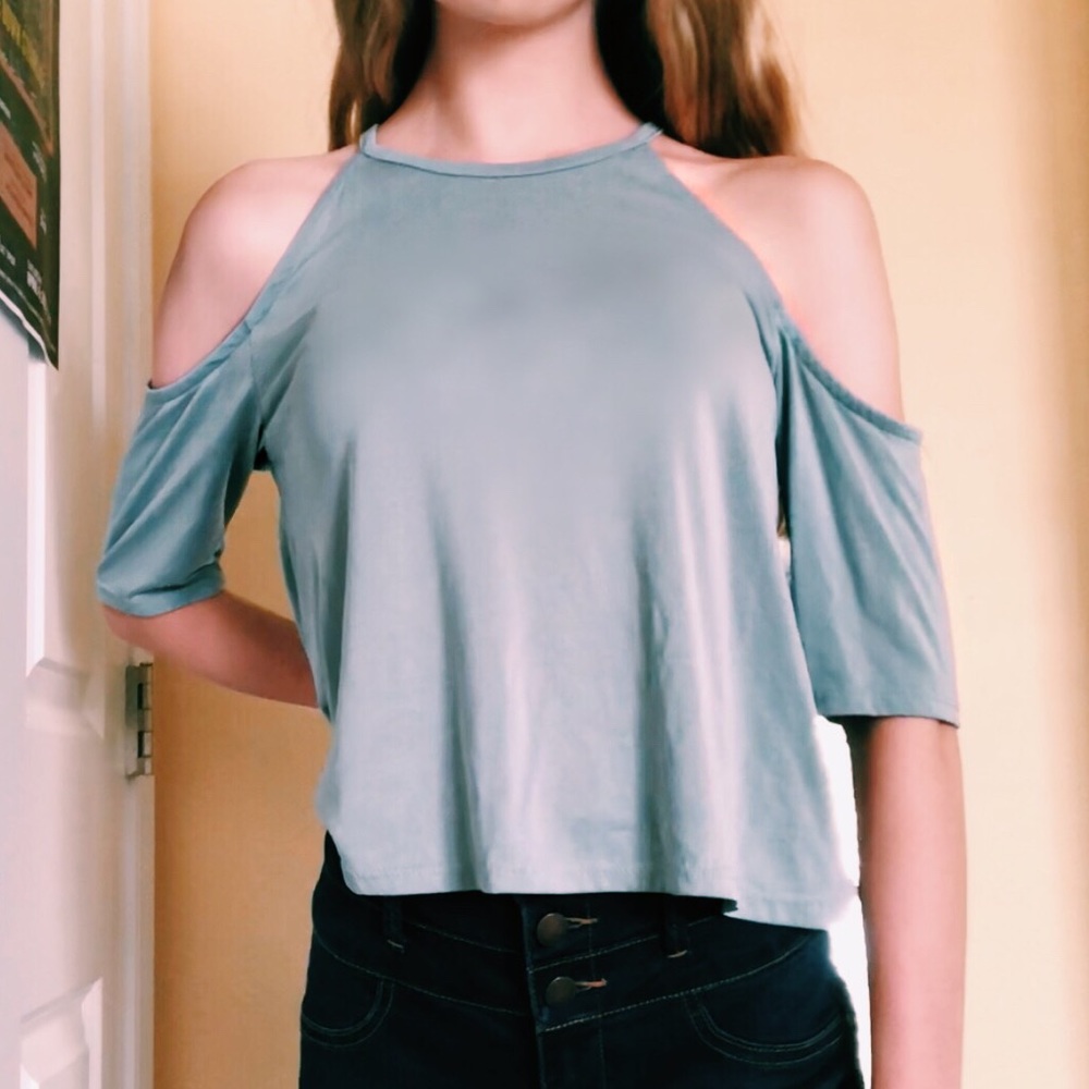 pacsun off the shoulder top